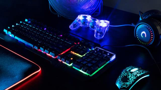 From Freepik, RGB Gaming Gear