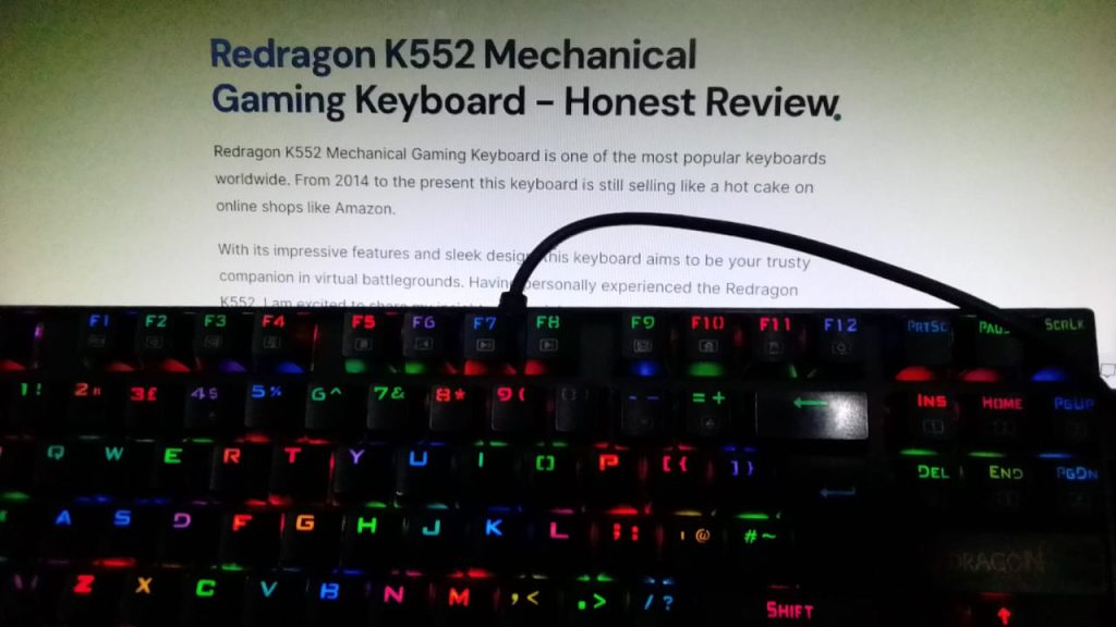 Redragon K552 Kumara Mechanical Gaming Keyboard