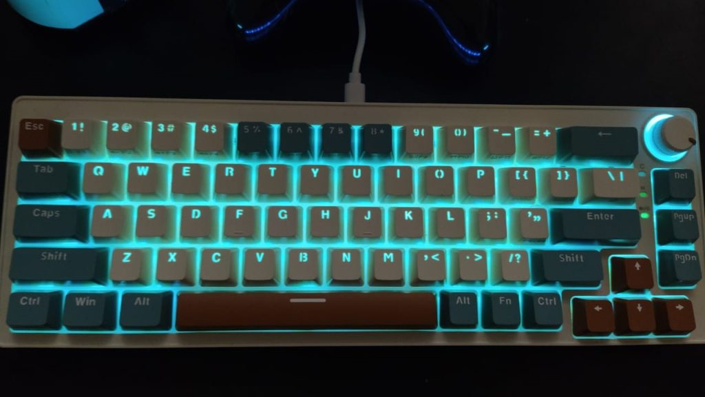 zifriend za68 mechanical rgb gaming keyboard